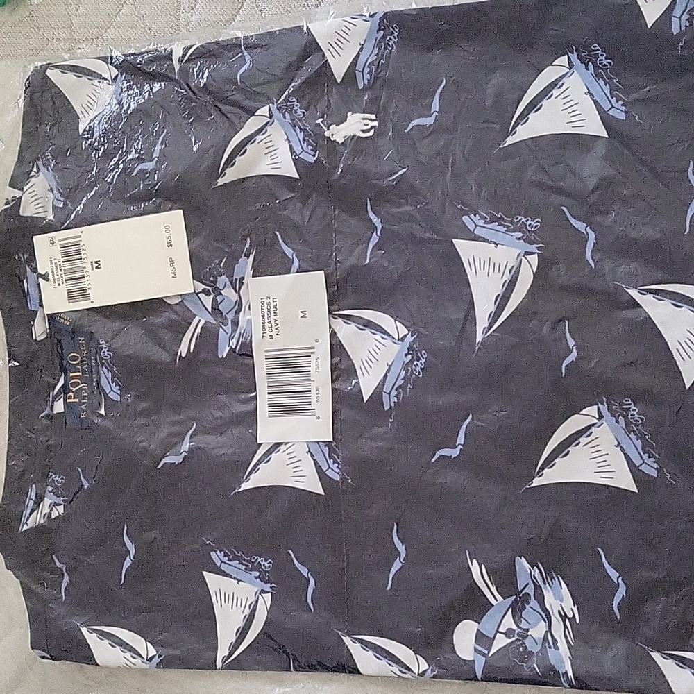 POLO RALPH LAUREN PRINTED SHORT SLEEVE SHIRT